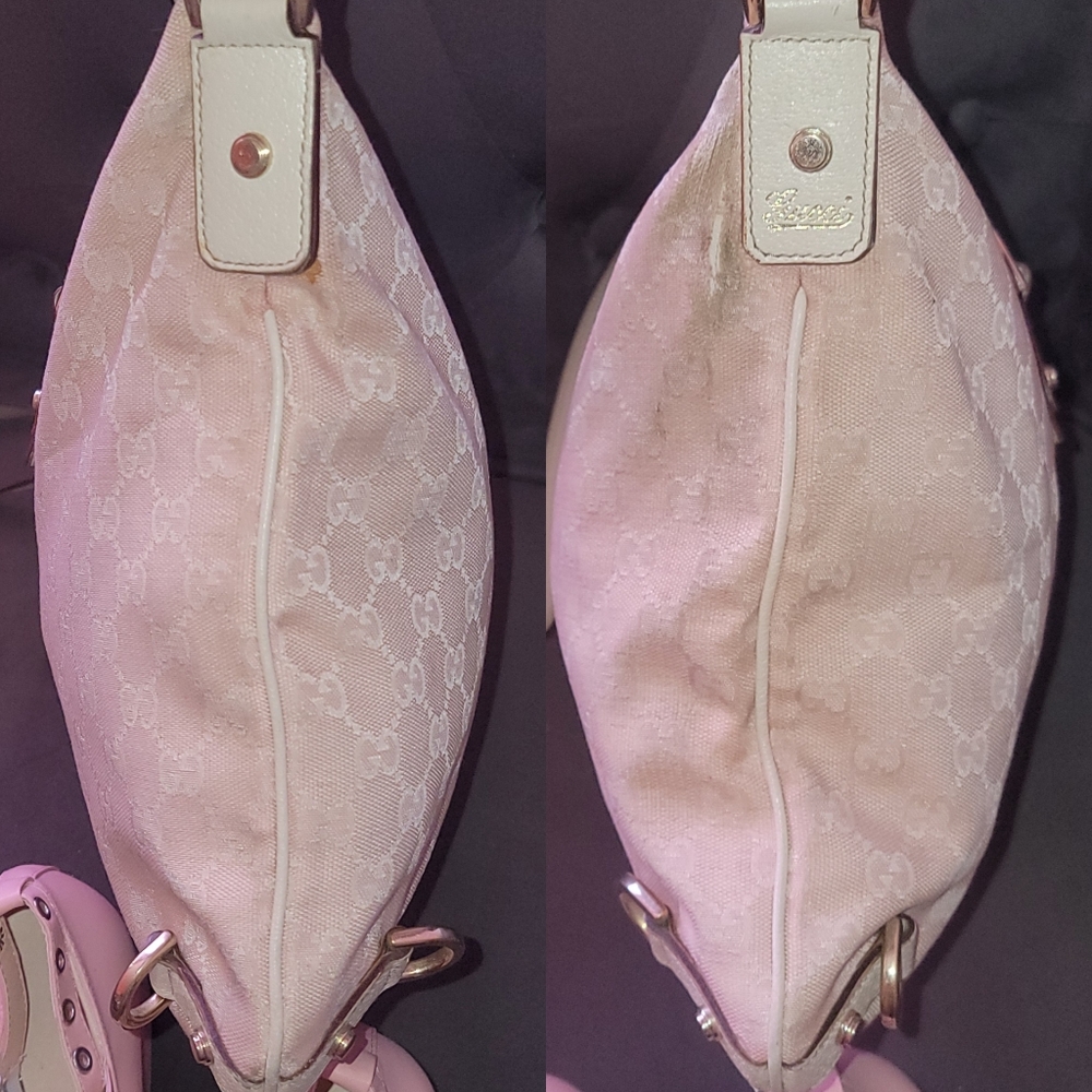 Gucci Monogram Abbey Messenger Pastel Pink Messenger … Gem
